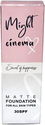 Might Cinema Foundation Matte For All Skin Types 30 SPF-55g 101