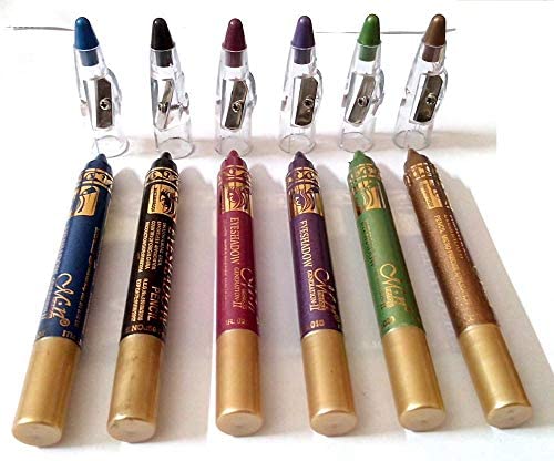 Me Now Set of 6 Cream Eyeshadow Pencil - Light Bronze Different Colors Itme No : P11014