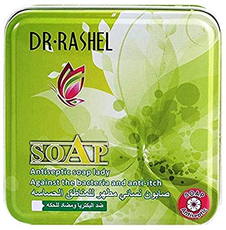 Dr. Rashel Antiseptic Feminine Soap 100gm Yellow Green