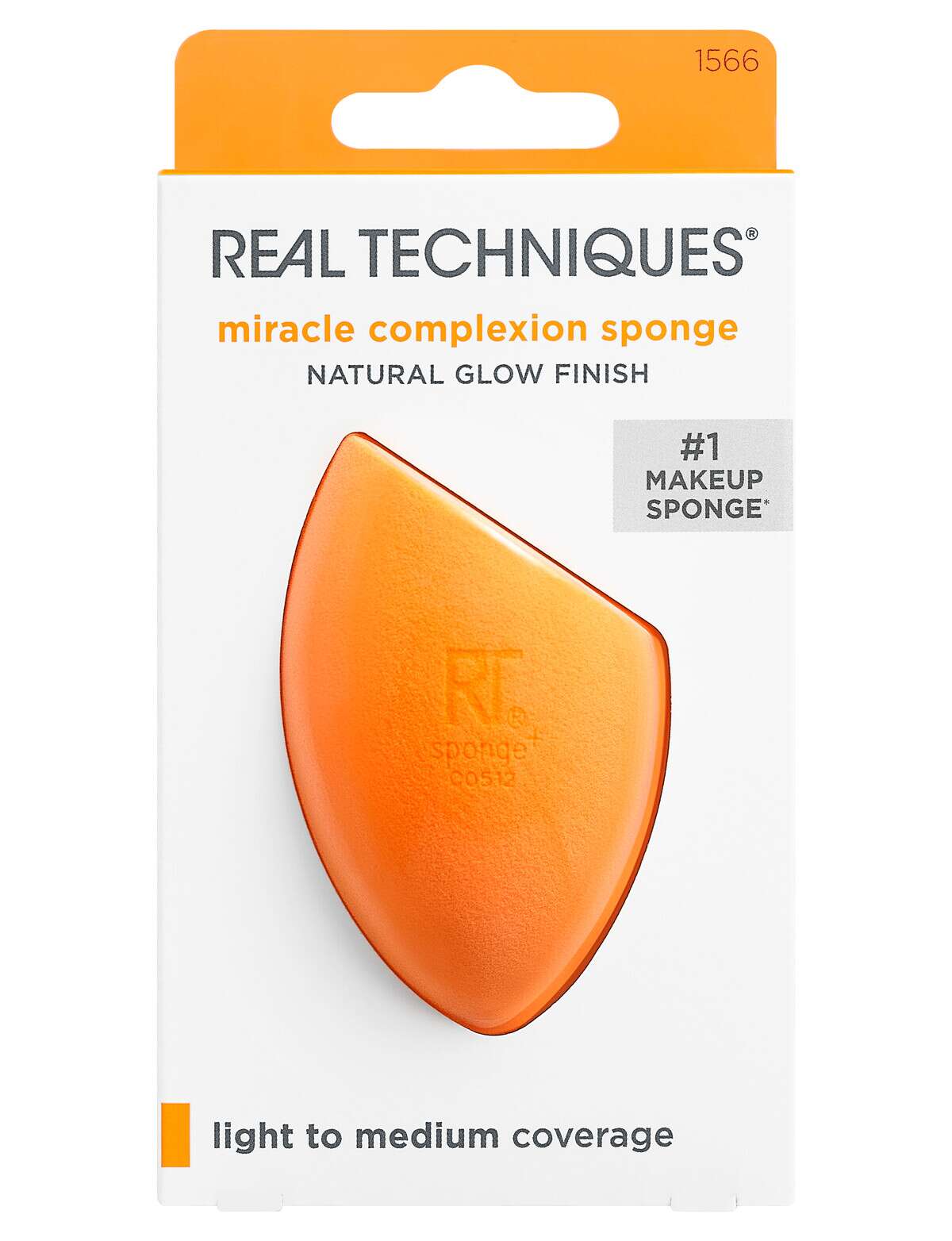 Real Techniques Miracle Complexion Make-Up Sponge, Orange