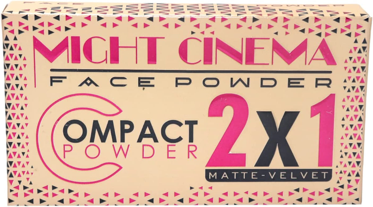 Might Cinema Compact Powder , Velvet Matte 2x1 Color : 202