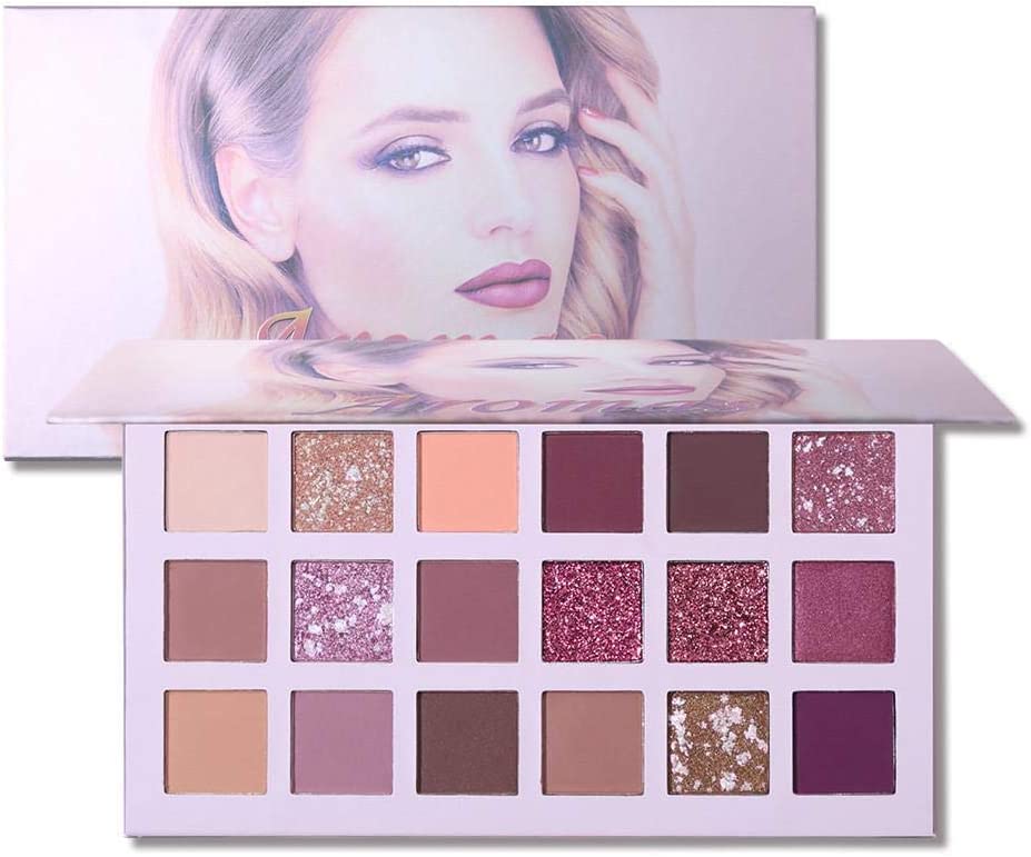 Ucanbe 2019 Ultra Chic Palette Aromas Fancy Colored Eyeshadow - 18 Color