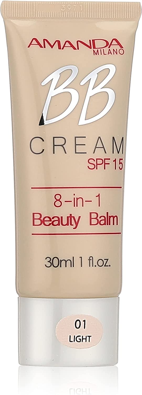 Amanda BB Cream 8 in 1 Beauty Balm - Color : 1