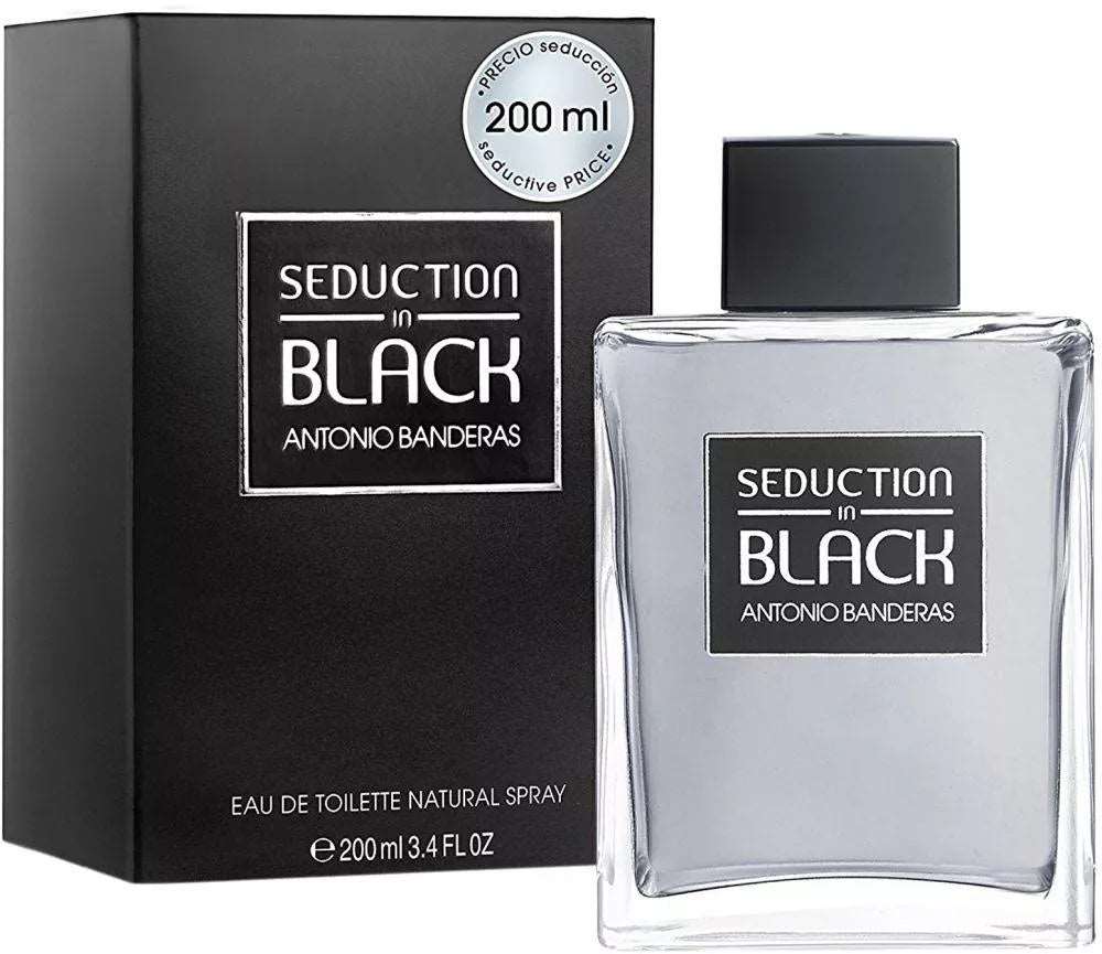 Antonio Banderas Black Seduction For Men - Eau De Toilette - 200 Ml