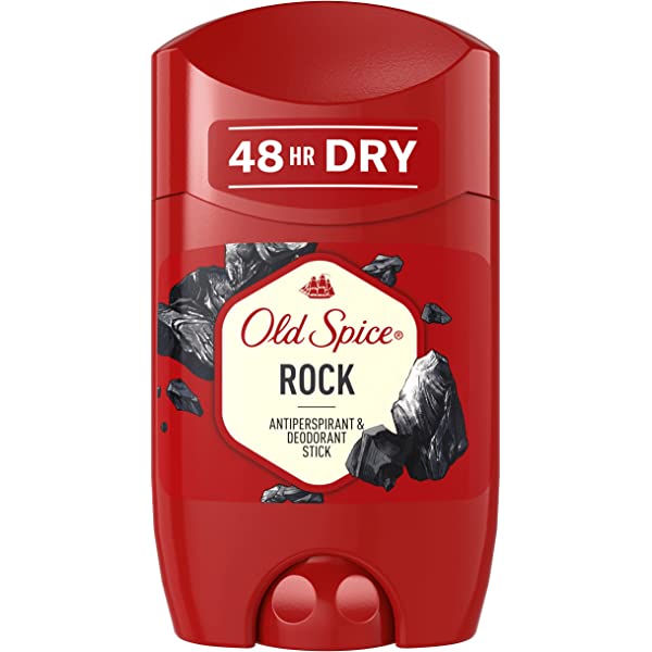 Old Spice Rock Antiperspirant & Deodorant Stick for Men - 50 Ml