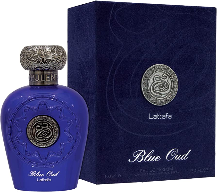 Lattafa Blue Oud for Unisex - Eau de Parfum - 100ml