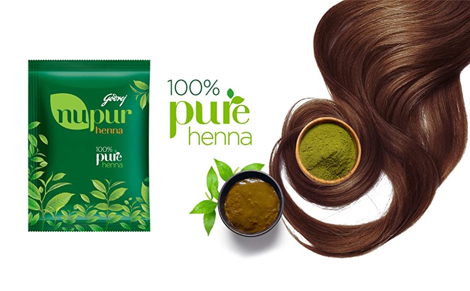 Nupur Henna for Hair - Brown Color - 150gm