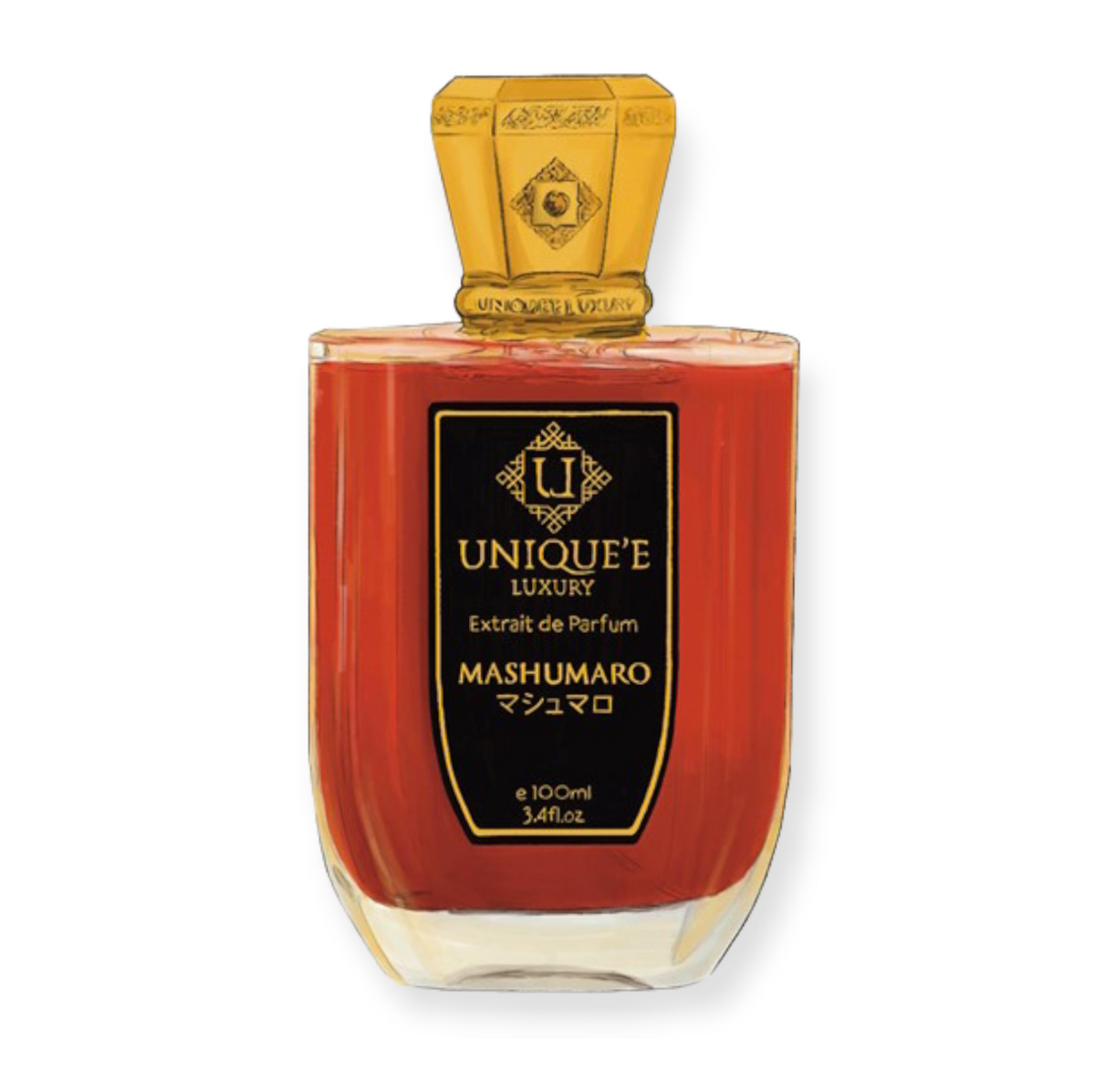 Mashumaro Unique'e Luxury for Unisex - Extrait De Parfum - 100ml
