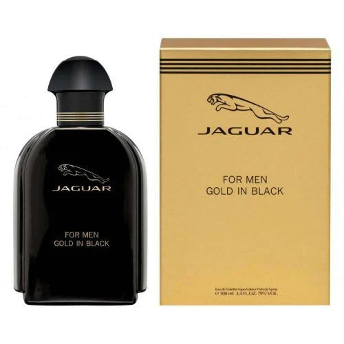 Jaguar Gold In Black for Men - Eau De Toilette - 100ml