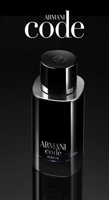 Armani code online black 125ml