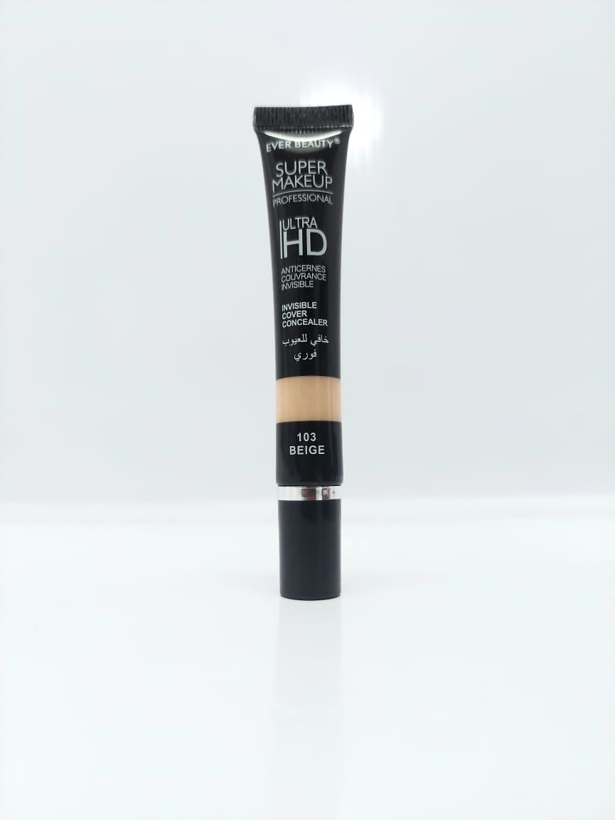 Ever Beauty Concealer Invisible Cover Ultra Hd - 103 - خافي للعيوب فوري