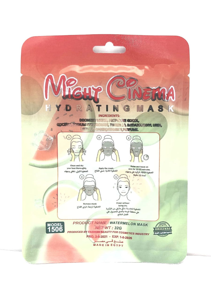 Hydrating Mask Watermelon by Might Cinema
