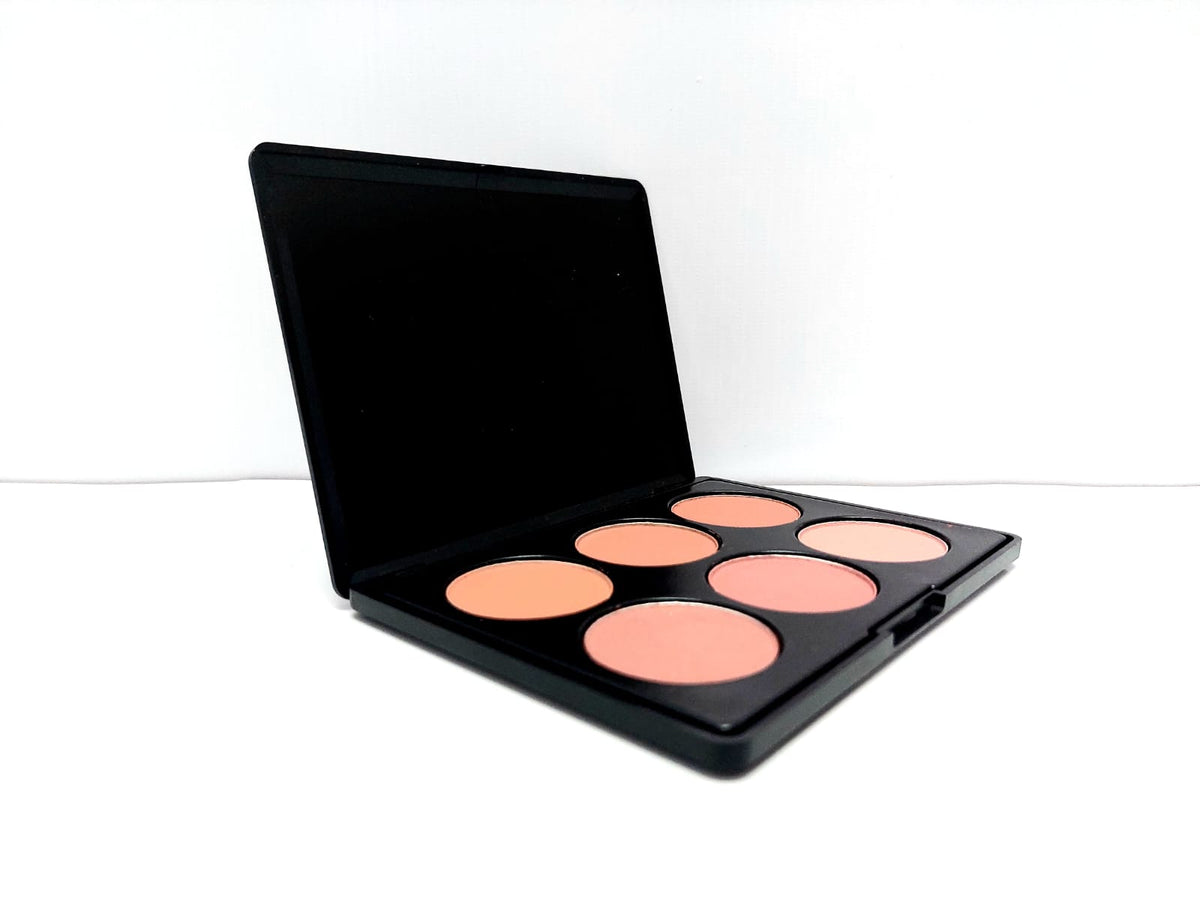 Cheek Maker Blusher Palette by Me Now - 6 Colors - D