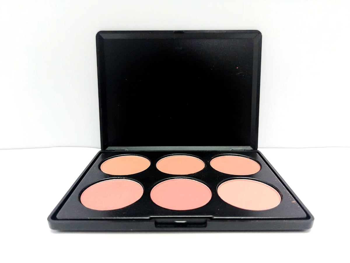 Cheek Maker Blusher Palette by Me Now - 6 Colors - D
