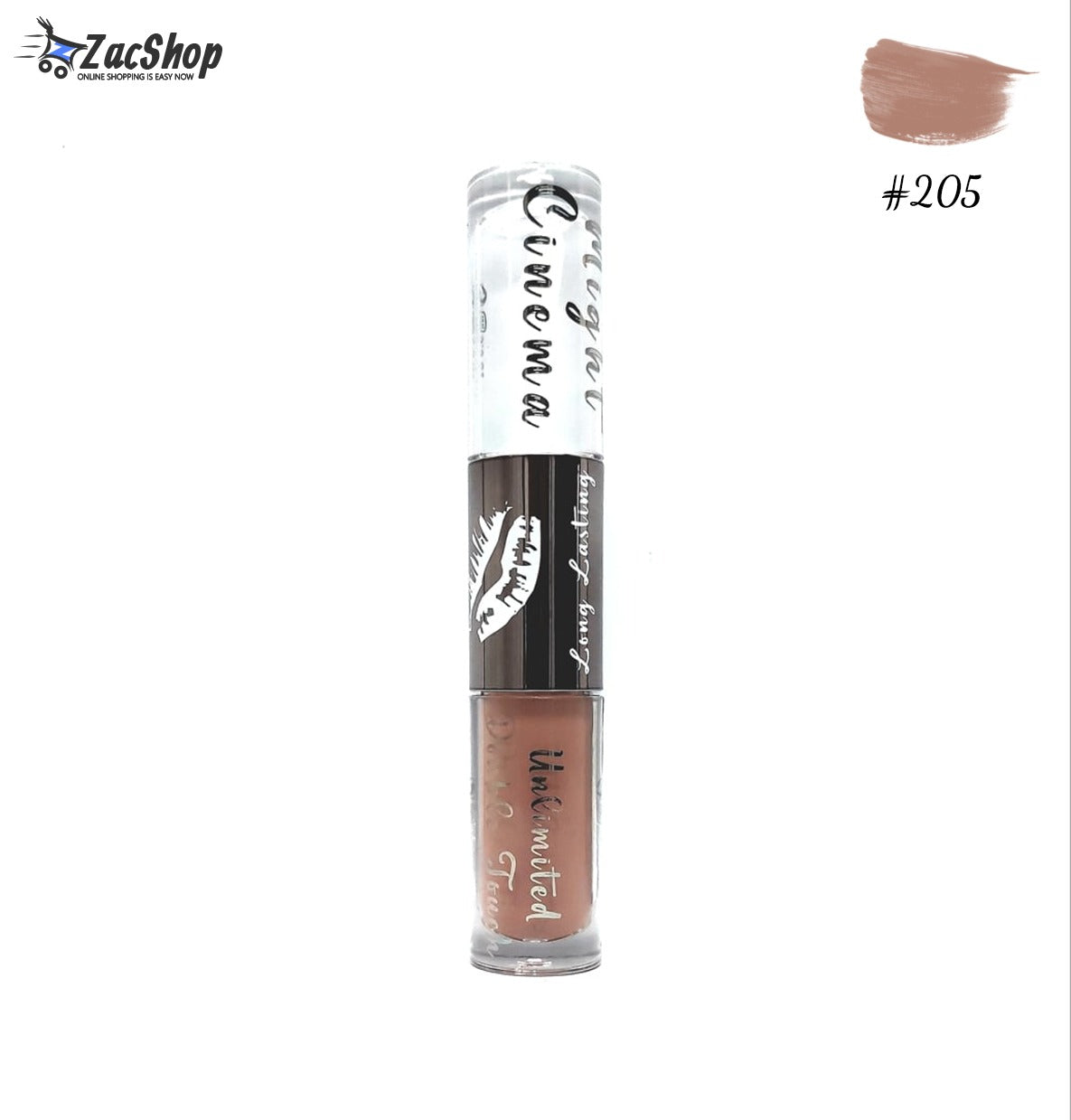 Might Cinema Double Lip Gloss(Matte & Glossy) - Color 205