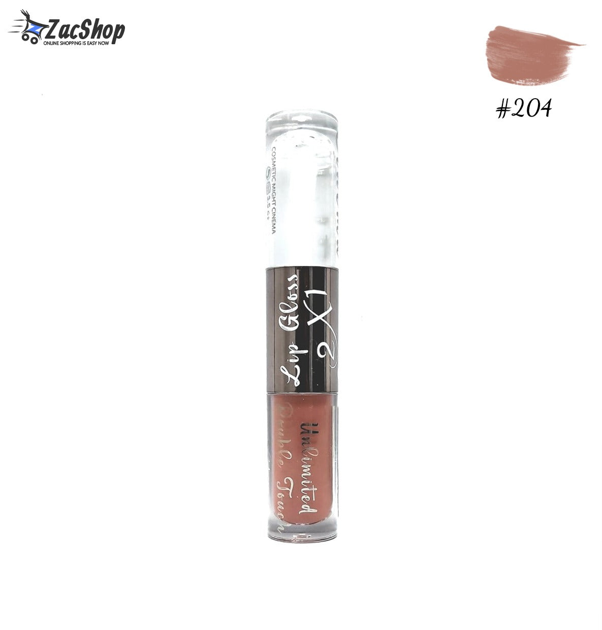 Might Cinema Double Lip Gloss(Matte & Glossy) - Color 204