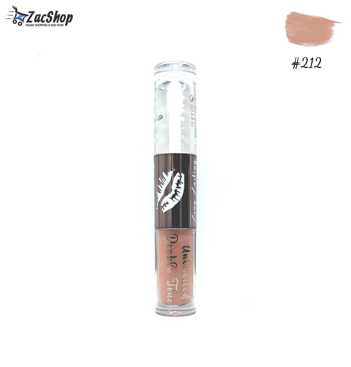 Might Cinema Double Lip Gloss  (Matte & Glossy) - Color 212