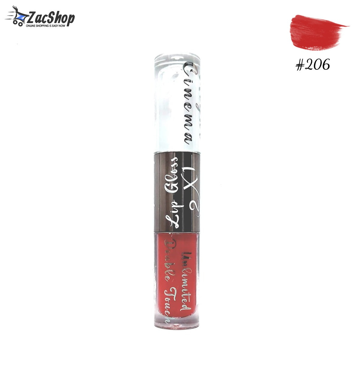 Might Cinema Double Lip Gloss(Matte & Glossy) - Color 206