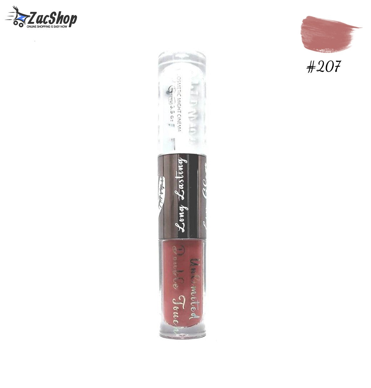 Might Cinema Double Lip Gloss(Matte & Glossy) - Color 207