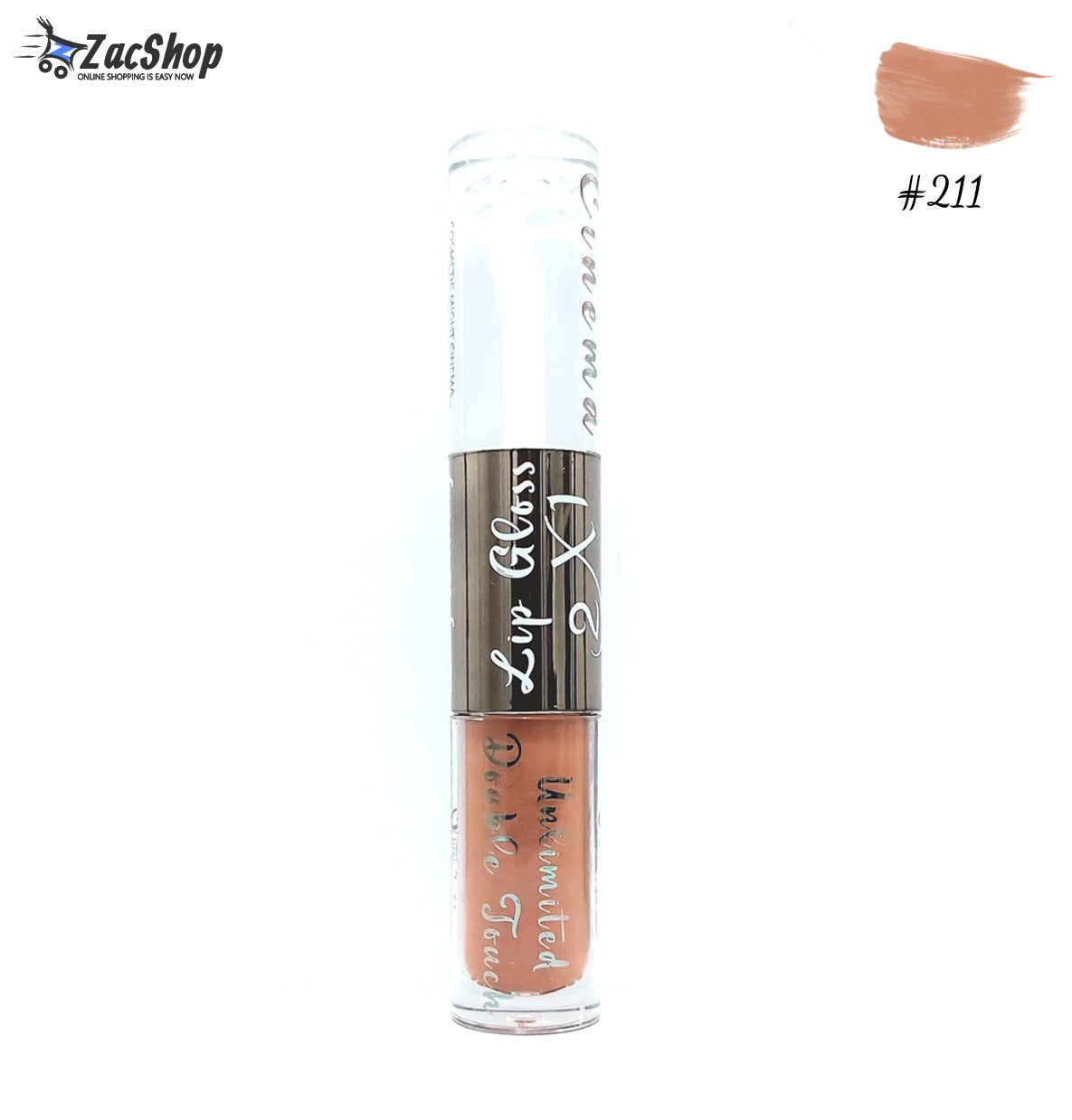 Might Cinema Double Lip Gloss(Matte & Glossy) - color 211