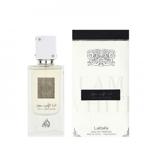 Lattafa I Am White for Unisex - Eau De Parfum - 60ml