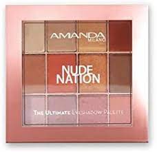 Amanda Nude Nation The Ultimate''Eyeshadow Palette '' 12 Shades