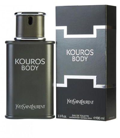 Kouros Body by Yves saint Laurent - For Men , 100ml - EDT
