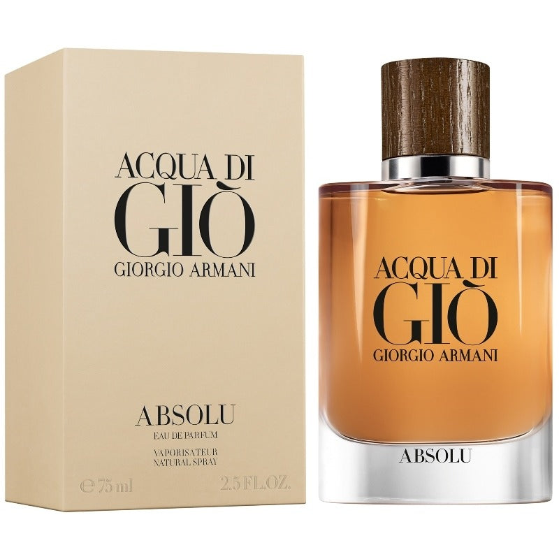 Acqua DI Gio Absolu by Giorgio Armani for Men - EDP - 75ml