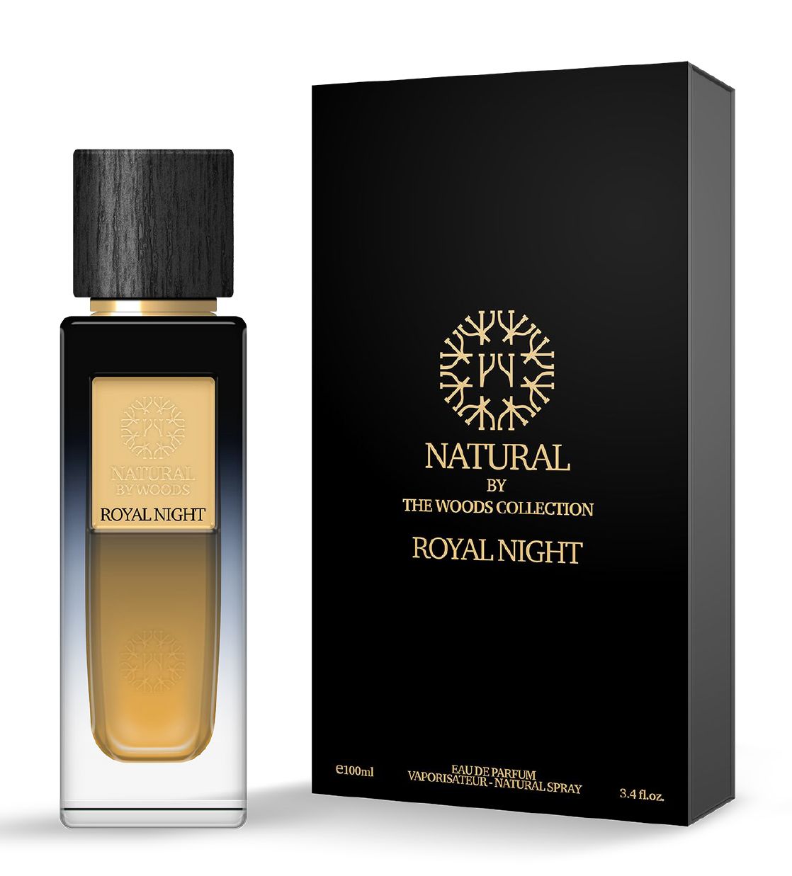 Natural Royal Nights by The Wood Collection for Unisex- EDP , 100ml