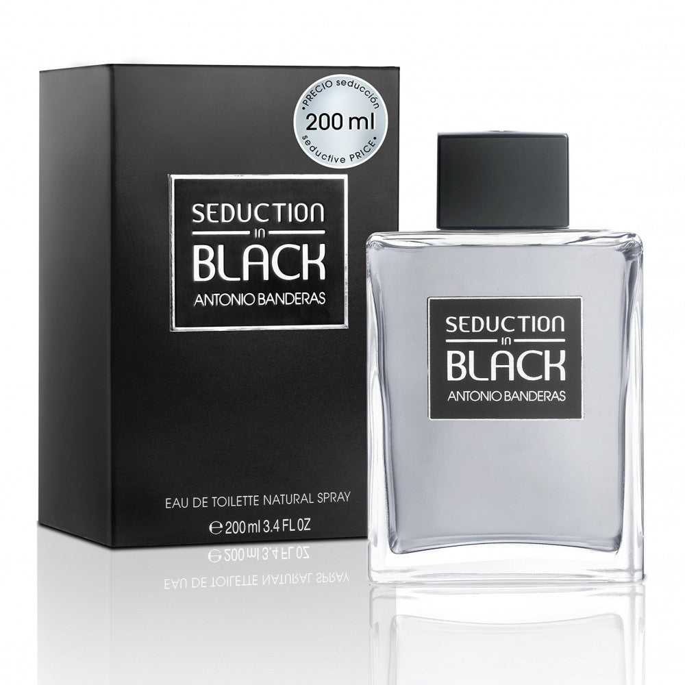 Antonio Banderas Black Seduction For Men - Eau De Toilette - 200 Ml
