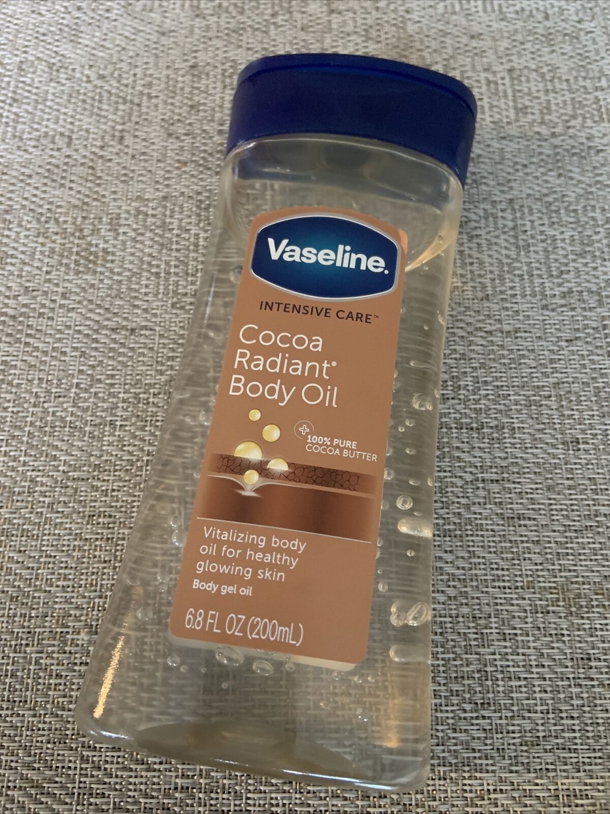 Vaseline Intensive Care Body Gel Oil, Cocoa Radiant, 6.8 oz